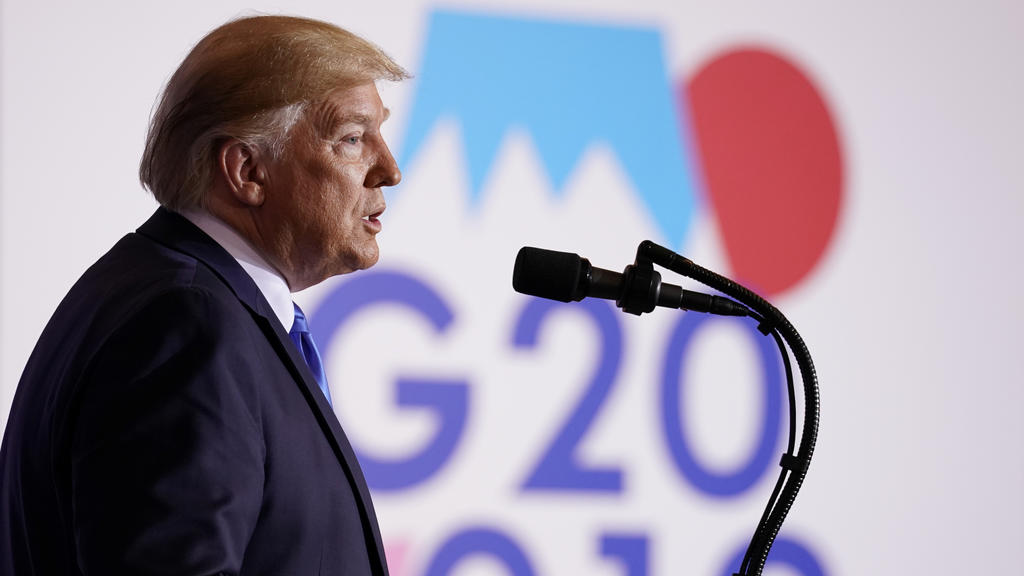 US-Präsident Donald Trump in Osaka