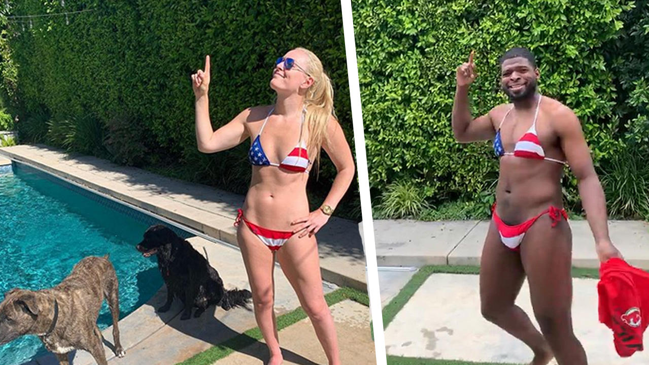 Lindsey Vonn Tragt Knappen Bikini Ihr Freund Auch