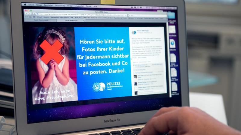 Kinderbilder im Netz