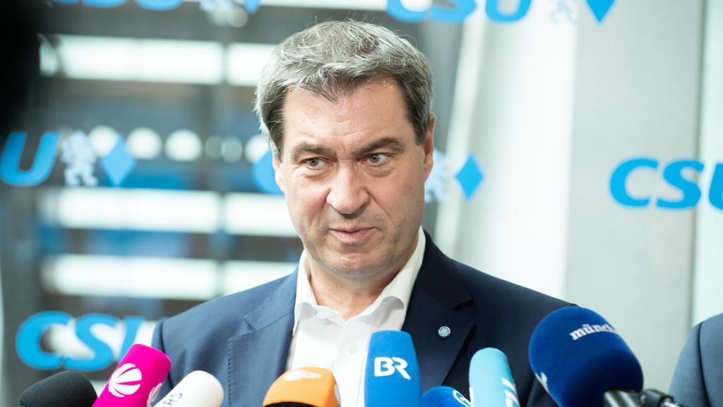 Bayerischer Ministerpräsident Markus Söder
