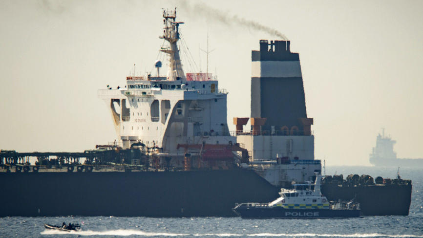 Supertanker "Grace 1" vor Gibraltar gestoppt