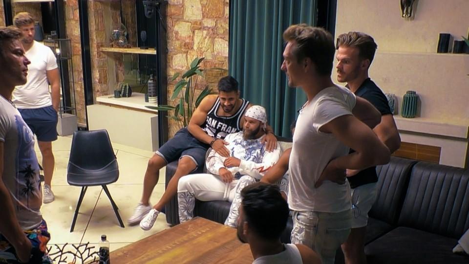 Oggy ist gar nicht gut auf Daniel zu sprechen. Mudi muss ihn beruhigen.