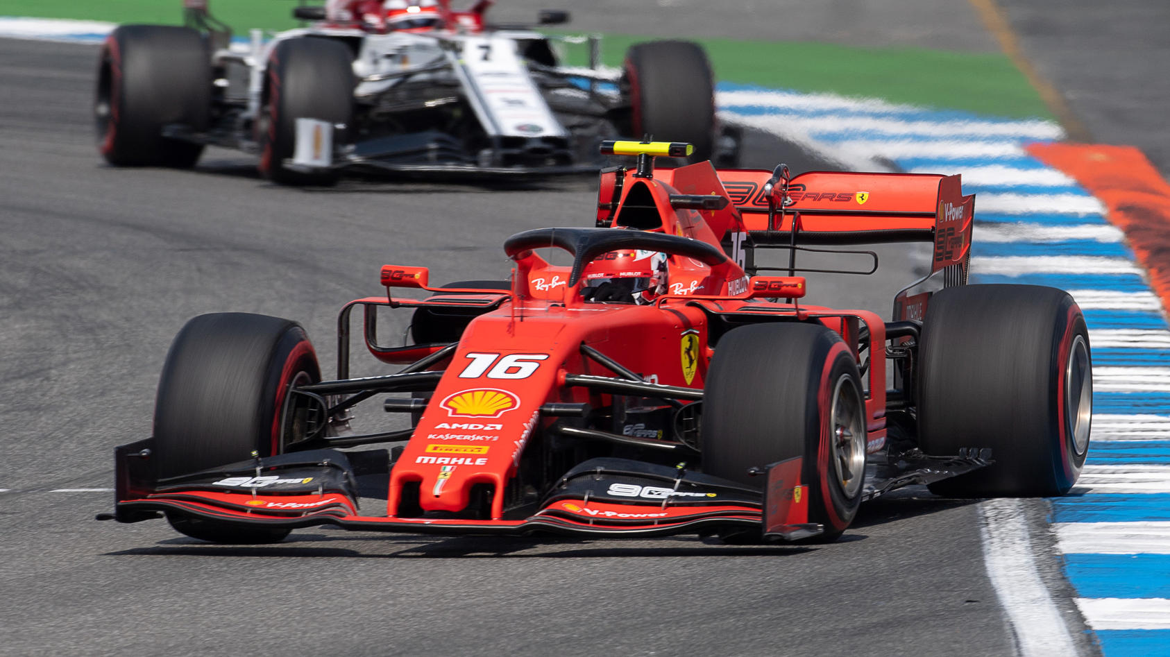 Charles Leclerc Schnellster Ferrari Auch Im 3 Hockenheim Training Vorne