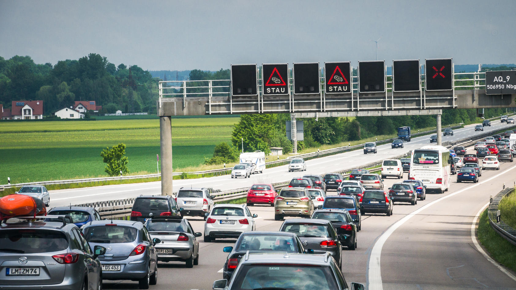 Stauprognose: So Viel Wird Es Zum Ferienende Auf Den Autobahnen