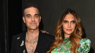 Celebrities attend the annual ITV Summer Party at Nobu Hotel in ShoreditchPictured: Robbie Williams and Ayda FieldRef: SPL5104443 170719 NON-EXCLUSIVEPicture by: Hewitt / SplashNews.comSplash News and PicturesLos Angeles: 310-821-2666New York: 212-619-2666London: 0207 644 7656Milan: 02 4399 8577photodesk@splashnews.comWorld Rights, 