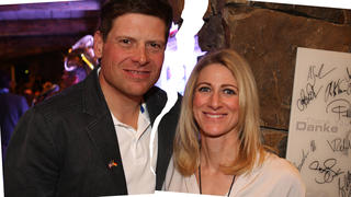Jan Ullrich und Sara Steinhauser