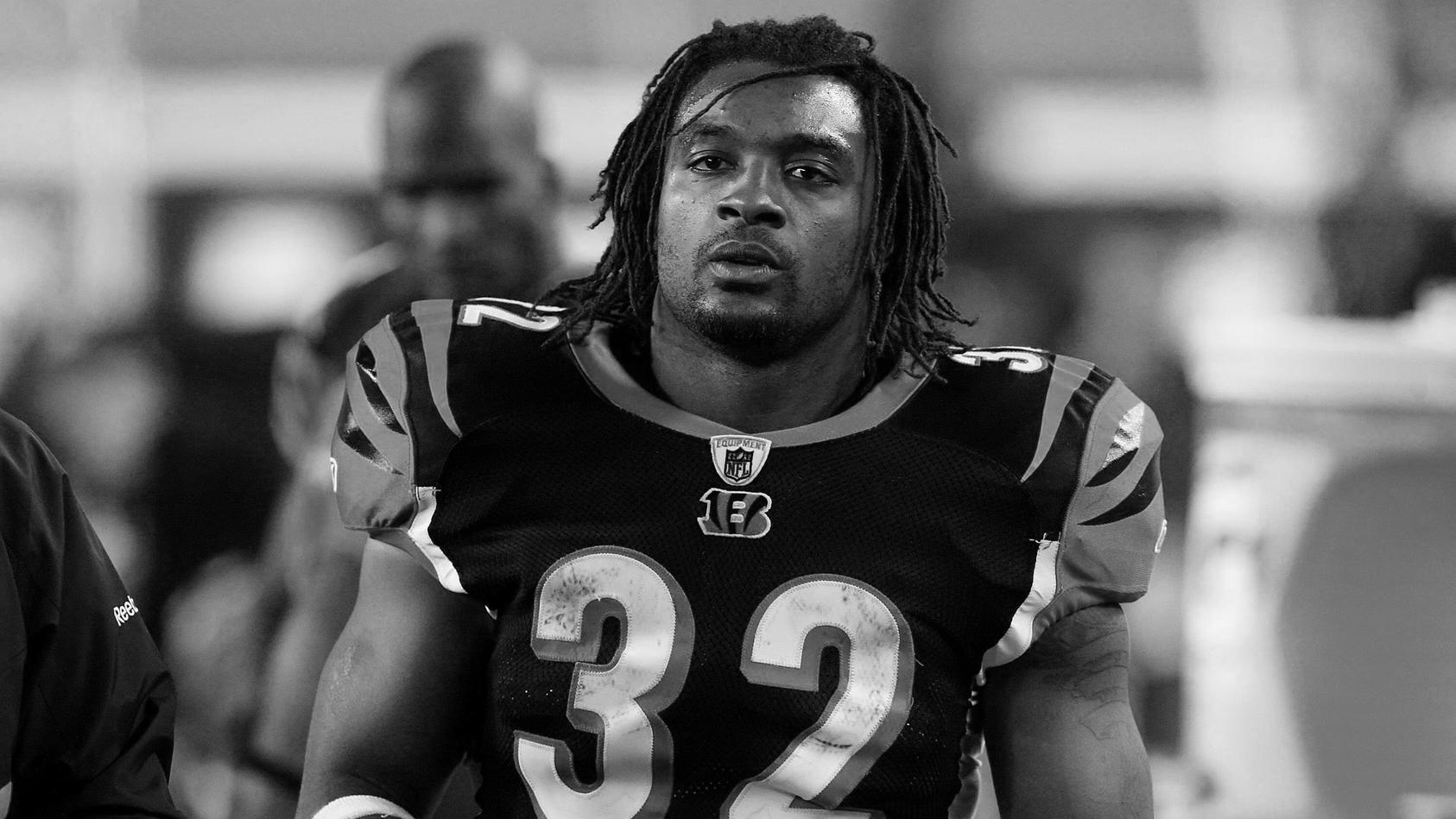 November 8 2010 32 Cedric Benson of the Cincinnati Bengals on the sidelines during the game vs t