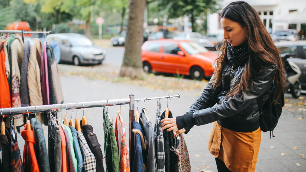 Flohmarkt-Shopping ist nachhaltig