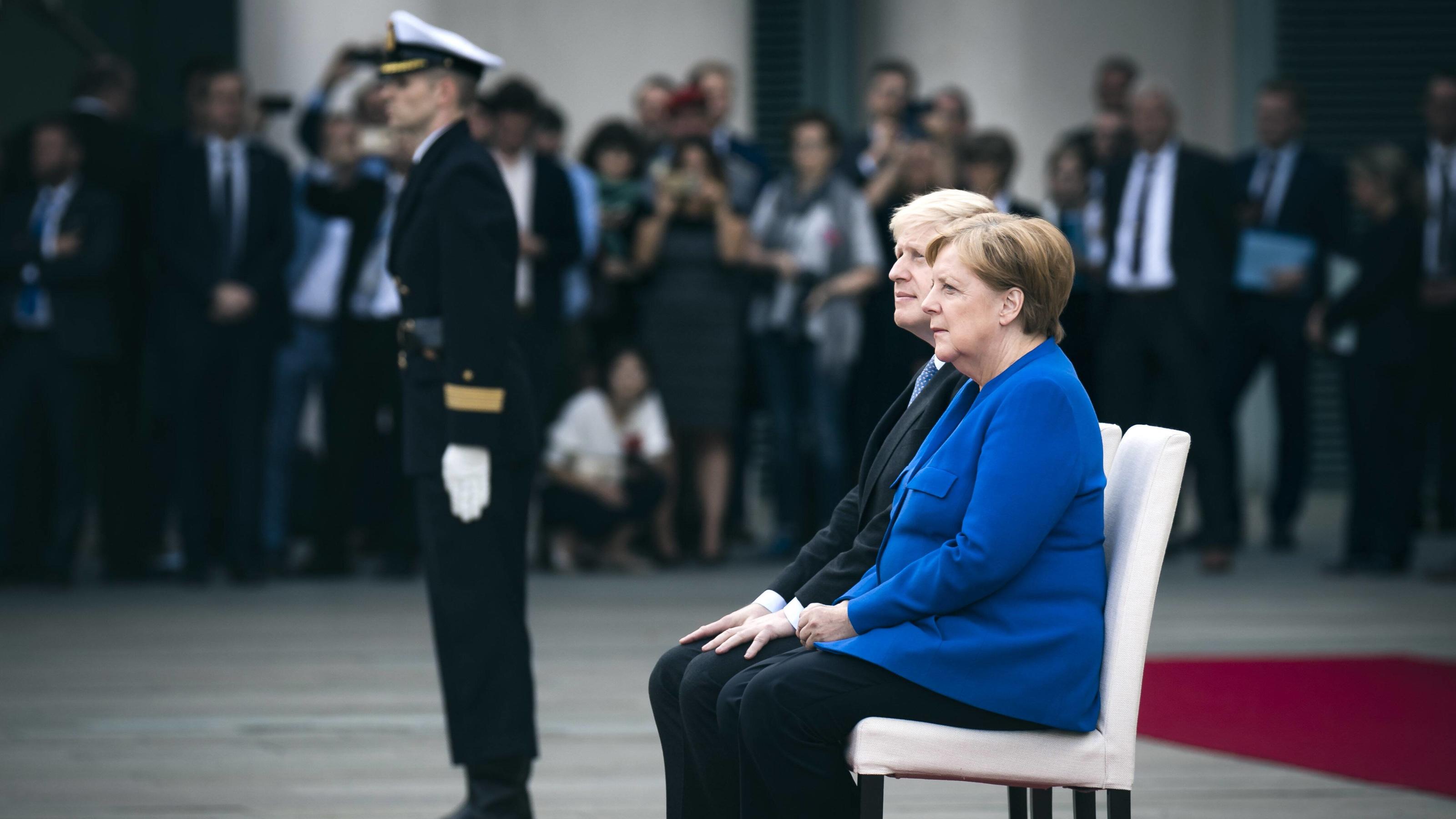 Bundeskanzlerin Angela Merkel empfängt Boris Johnson