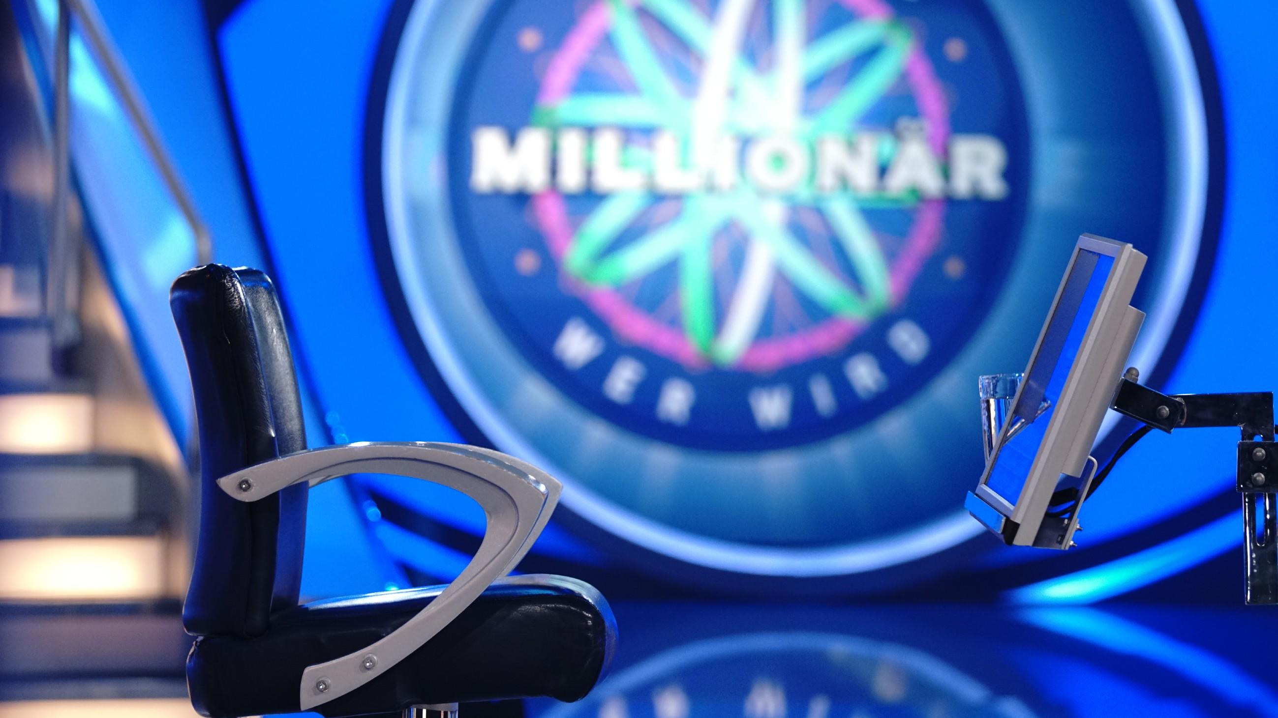 Auf diesem „Wer wird Millionär?“-Stuhl sitzen die Kandidaten bei Günther Jauch.