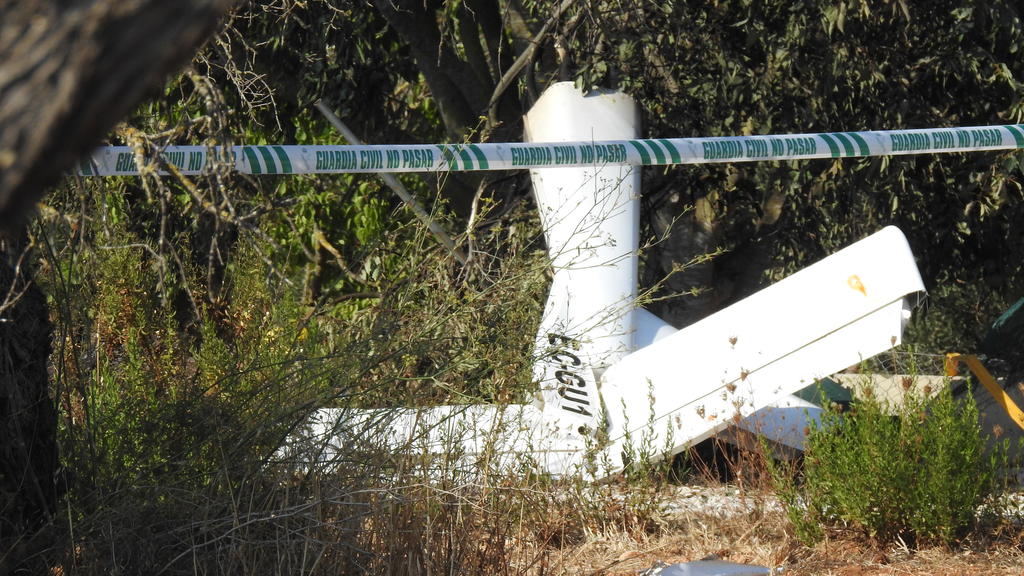 Flugzeugwrack: Über Mallorca ereignet sich ein Horror-Crash.