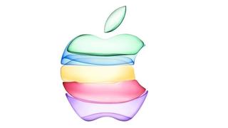 Apple-Logo auf der Einladung