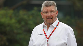 FILE PHOTO: Formula One - F1 - Chinese Grand Prix - Shanghai, China - 6/4/17 - Formula One Managing Director of Motorsports Ross Brawn walks at the Shanghai International Circuit ahead of the Chinese F1 Grand Prix. REUTERS/Aly Song/File Photo