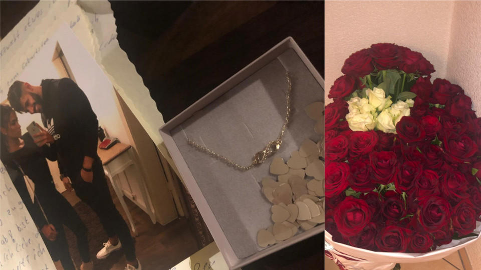 Zu ihrem Geburtstag wurde Nathalia von Mudi mit einem süßen Geschenk überrascht – inklusive Rosen.