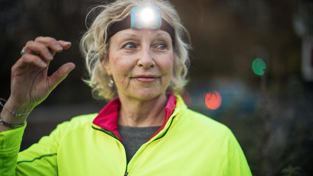 Stirnlampe beim Laufen: Gesehen und gesehen werden