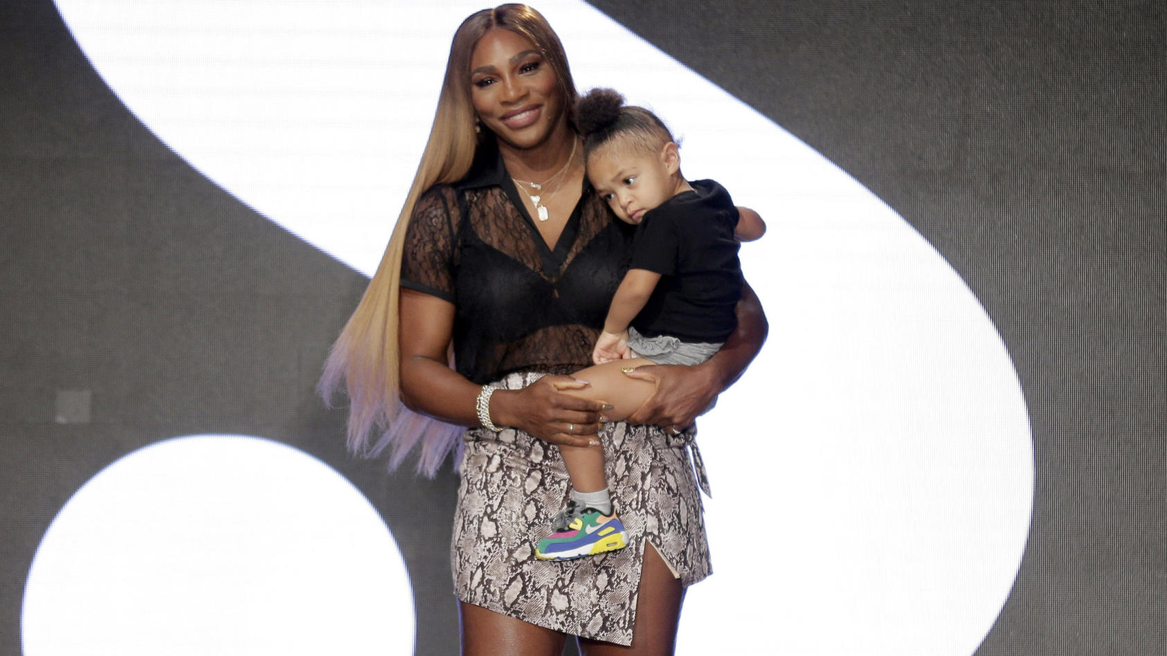 Tennis-Star Serena Williams zeigt sich häufiger mit ihrer Tochter Olympia