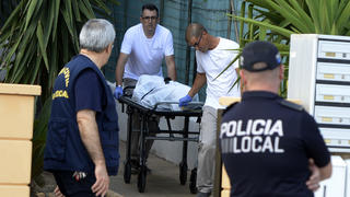 Funeral services take out the corpse of a German woman murdered in suca sa this morning in Colonia de Sant Jordi in Mallorca.Pictured: GV,General ViewRef: SPL5117347 220919 NON-EXCLUSIVEPicture by: Joan Llado / GTres / SplashNews.comSplash News and PicturesLos Angeles: 310-821-2666New York: 212-619-2666London: +44 (0)20 7644 7656Berlin: +49 175 3764 166photodesk@splashnews.comUnited Arab Emirates Rights, Australia Rights, Canada Rights, Denmark Rights, Egypt Rights, Ireland Rights, Finland Rights, Germany Rights, Israel Rights, Jordan Rights, South Korea Rights, Lebanon Rights, Norway Rights, New Zealand Rights, Qatar Rights, Saudi Arabia Rights, South Africa Rights, Singapore Rights, Sweden Rights, Thailand Rights, Turkey Rights, Taiwan Rights, United Kingdom Rights, United States of America Rights