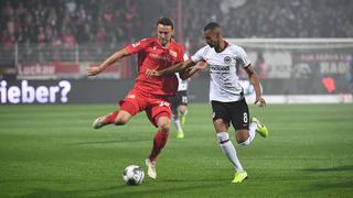 Fussball, Herren, Saison 2019/2020, 1. Bundesliga 6. Spieltag, 1. FC Union Berlin - Eintracht Frankfurt, v. l. Christian Gentner 1. FC Union, Djibril Sow Eintracht Frankfurt 27.09. 2019,  Soccer, Men, Season 2019 2020, 1 Bundesliga 6 Matchday , 1 FC Union Berlin Eintracht Frankfurt, v l Christian Gentner 1 FC Union , Djibril Sow Eintracht Frankfurt 27 09 2019, Copyright: xMatthiasxKochx 