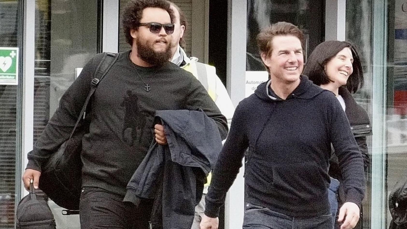 Tom Cruise ist mit seinem Sohn Connor in London unterwegs.