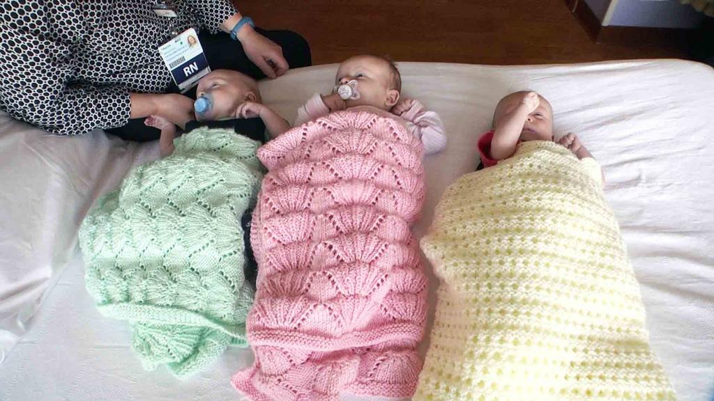 Sharon Fickley, Hebamme, holft drei Enkel binnen 36 Stunden