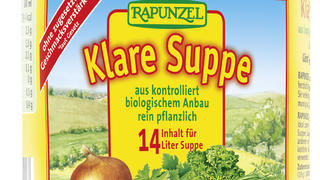 Rückruf wegen Glassplitter – Rapunzel Naturkost ruft „Rapunzel Klare Suppe“ zurück