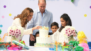 Prince William, the Duke of Cambridge and Catherine, the Duchess of Cambridge visit the SOS Children's Village in LahorePictured: Prince William,the Duke of Cambridge and Catherine,the Duchess of CambridgeRef: SPL5123061 171019 NON-EXCLUSIVEPicture by: SplashNews.comSplash News and PicturesLos Angeles: 310-821-2666New York: 212-619-2666London: +44 (0)20 7644 7656Berlin: +49 175 3764 166photodesk@splashnews.comWorld Rights, No United Kingdom Rights