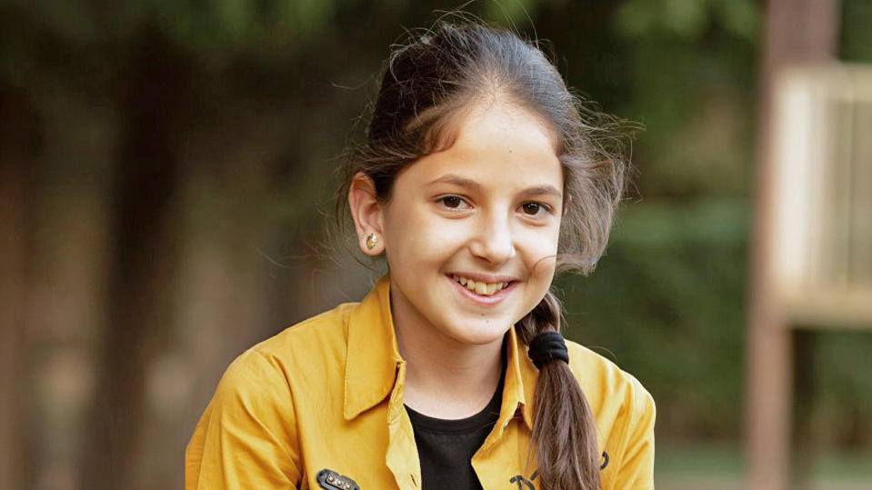 Nada (11) brauchte Zeit, um sich zu öffnen: "Ich hatte Angst, diese schrecklichen Dinge zu malen"