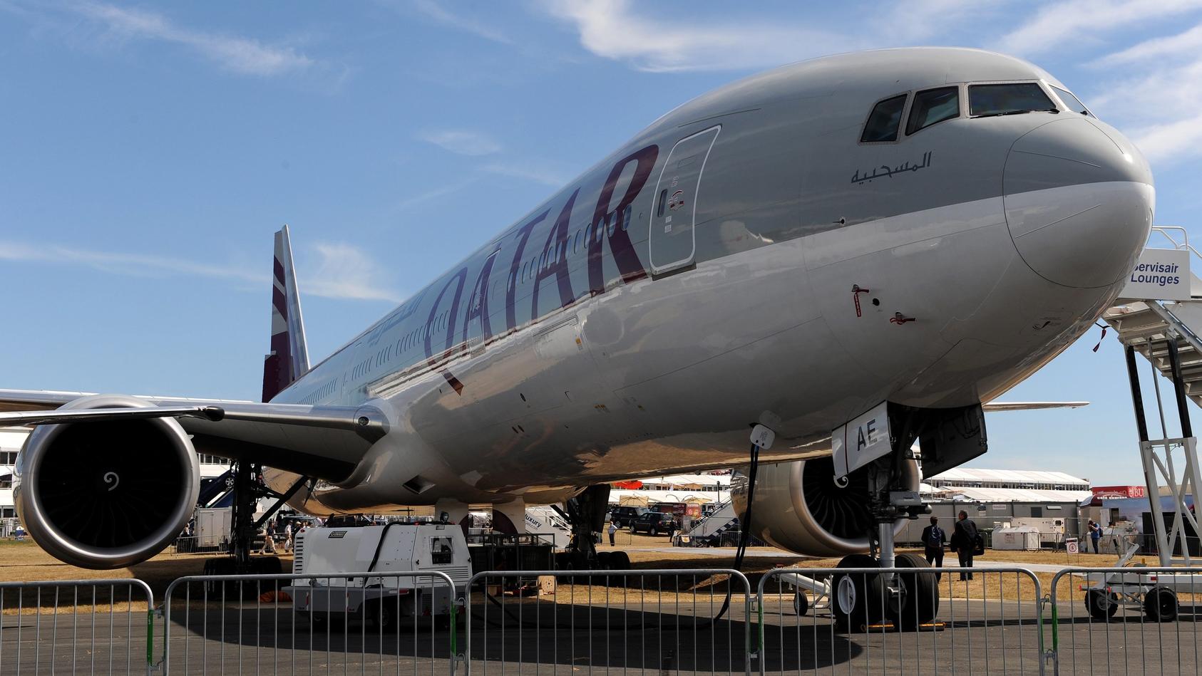 Qatar Airways fliegt auf der Route zwischen Maastricht und Lüttich nur 38 Kilometer.