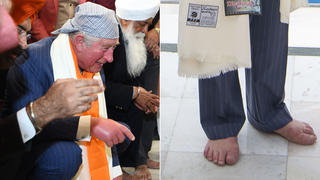 Prinz Charles: Seine Hände und Füße sind stark geschwollen