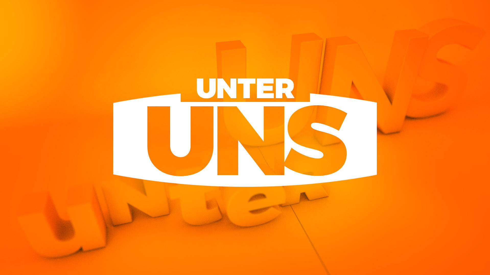 Im strahlenden Orange: So sieht das neue „Unter uns“-Logo aus