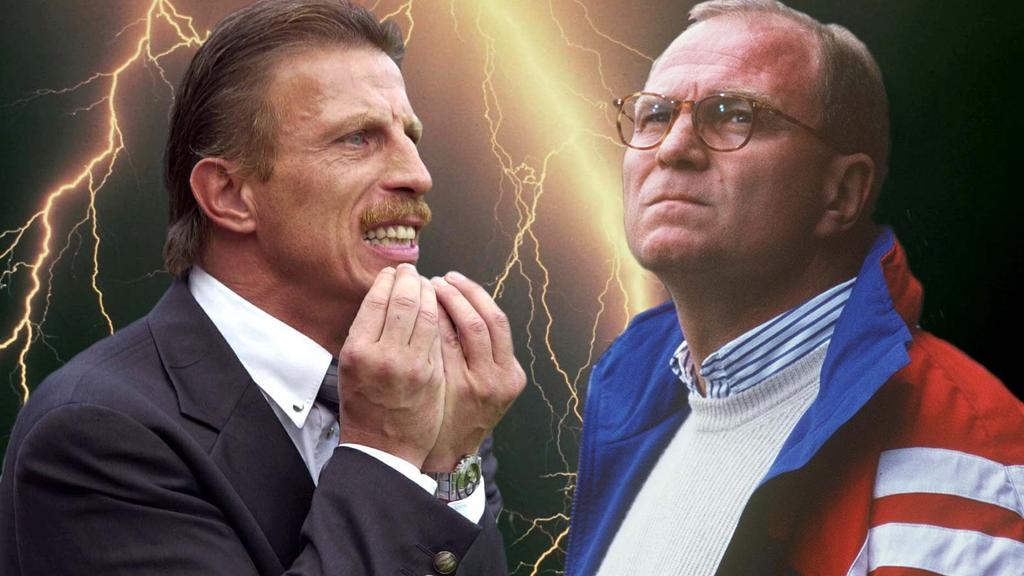 Mit Christoph Daum pflegte Uli Hoeneß eine jahrelange Intim-Feindschaft