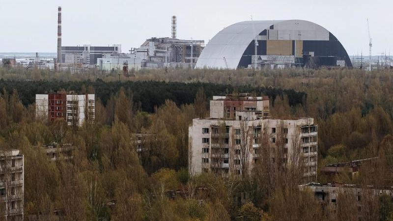 Der Unglücks-Reaktor von Tschernobyl liegt nur wenige Kilometer von der weißrussischen Grenze entfernt auf ukrainischem Territorium.