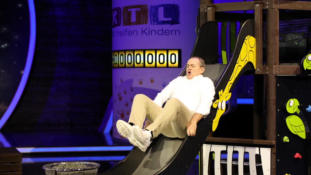Wolfram Kons beim 24. RTL-Spendenmarathon
