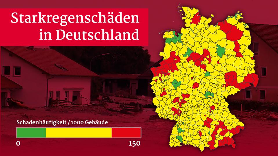 Starkregenschäden
