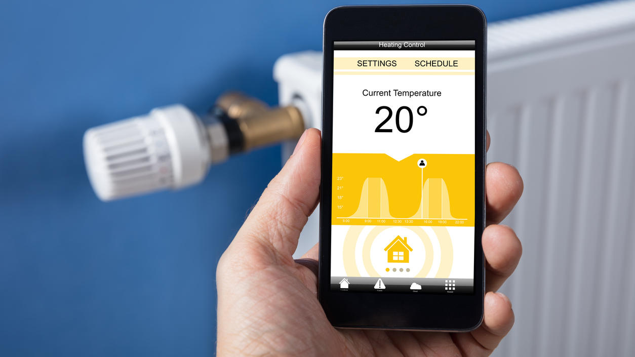 smartes Thermostat für die Heizung
