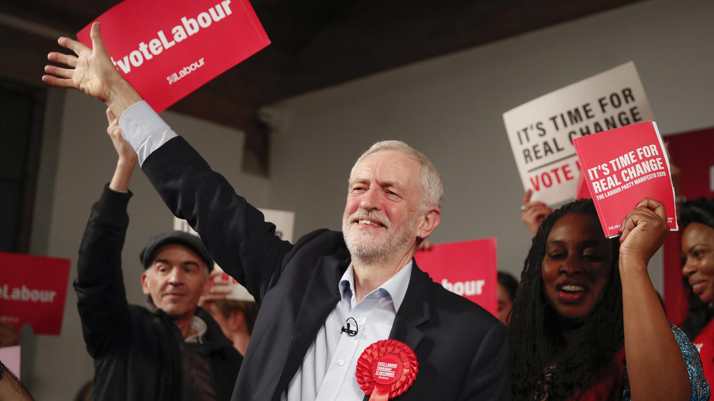 Jeremy Corbyn, Vorsitzender der Labour Partei