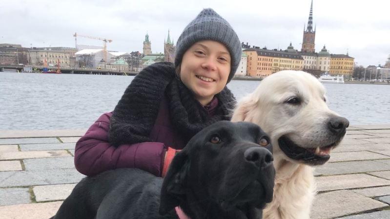 Greta Thunberg wieder zuhause