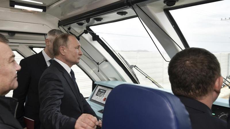 Putin im Zug