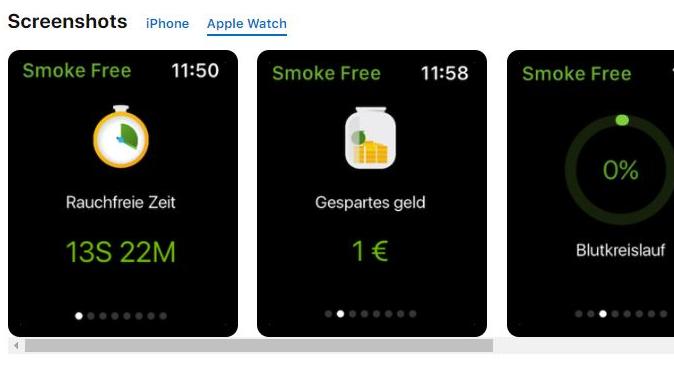 Smoke free App