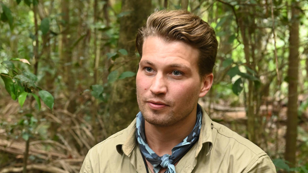 Raúl Richter macht im Dschungelcamp eine gute Figur