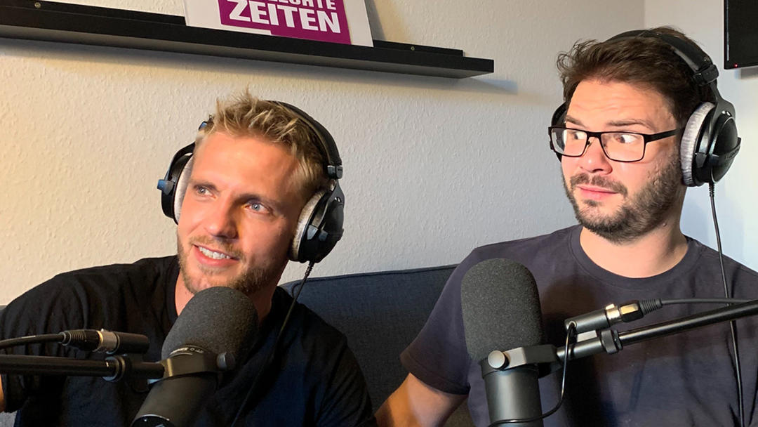 Niklas und Thomas beim GZSZ-Podcast