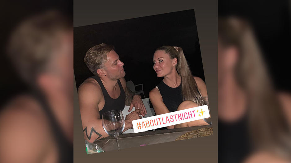 Ex-Bachelorette-Kandidat Daniel Chytra und seine Freundin Daniela Trilety im gemeinsame Urlaub.