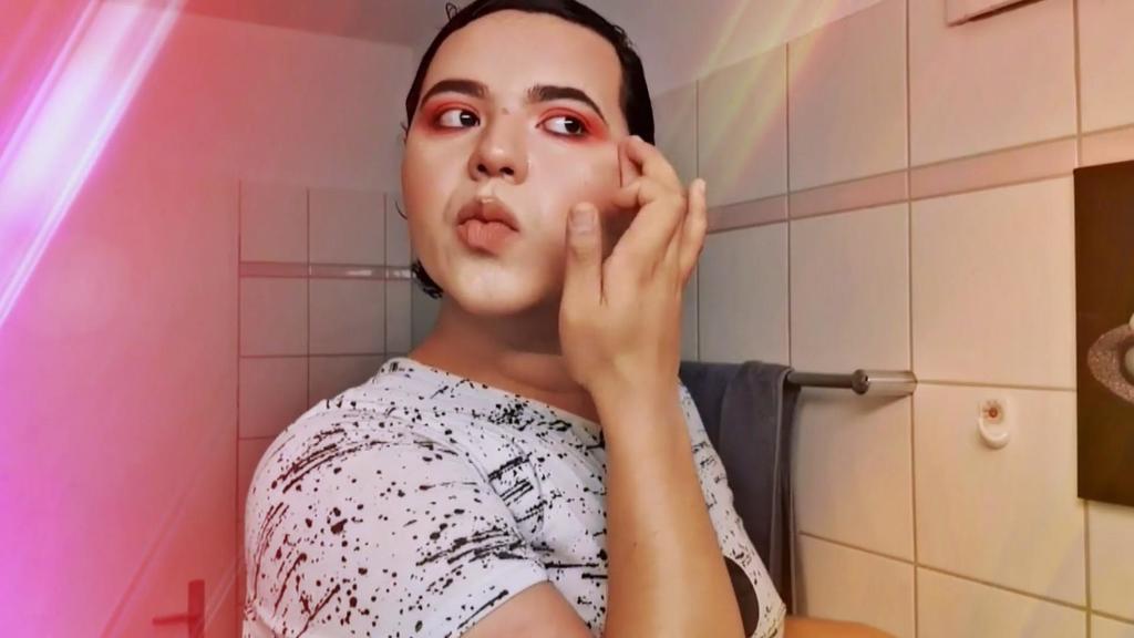 DSDS-Kandidat Marcio Pereira Conrado als Drag Queen