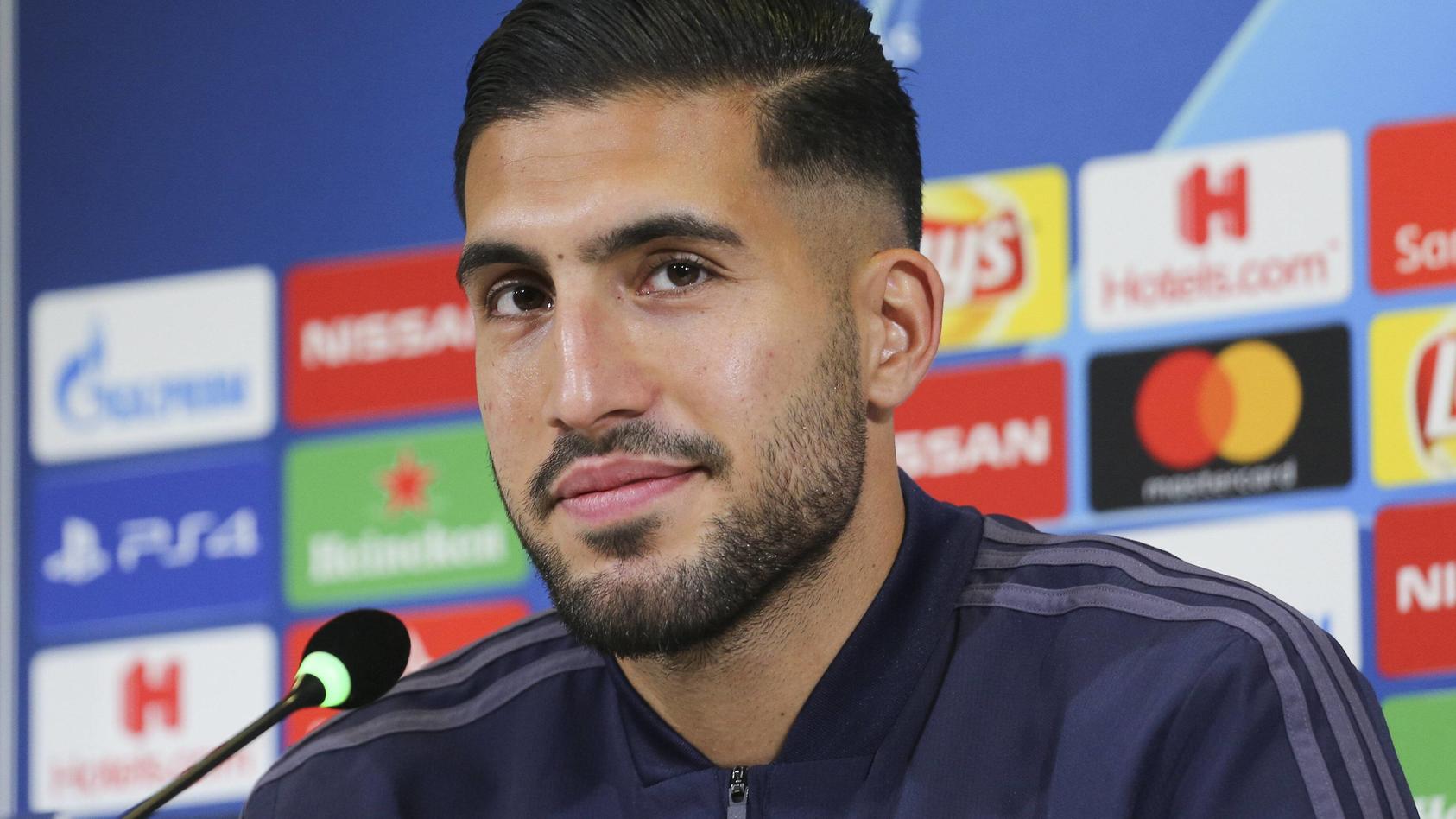 April 15, 2019 - Turin, Piedmont, Italy - Emre Can (Juventus FC) during the press conference PK Pressekonferenz on the