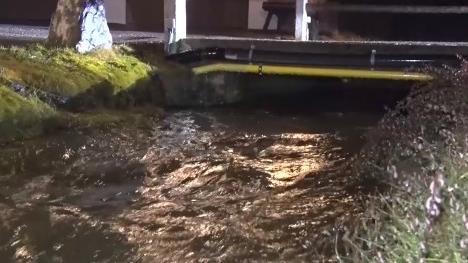 fluss regen wasser