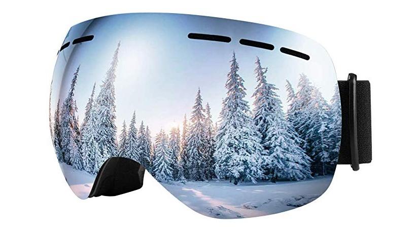 Stylisch auf die Piste: Eine Skibrille verbindet Funktion mit Stil.