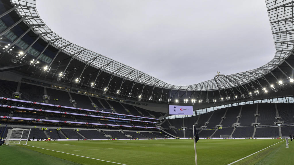 Das Tottenham-Hotspur-Stadium bietet 62.000 Zuschauern Platz