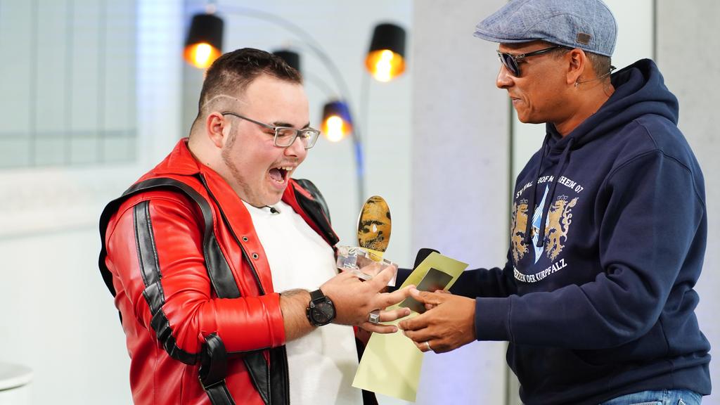 DSDS-Kandidat Francesco Mobilia und Xavier Naidoo