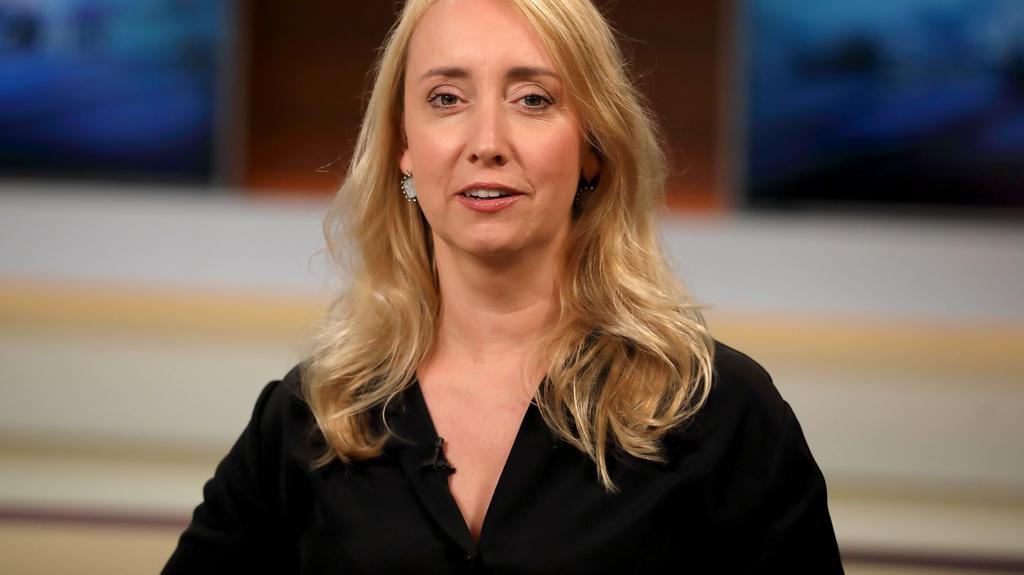 Dr. Melanie Amann (Leiterin des HauptstadtbÃ_ros des Nachrichtenmagazins DER SPIEGEL) in der ARD-Talkshow ANNE WILL am 01.09.2019 in Berlin. Thema der Sendung: Nach den Wahlen in Sachsen und Brandenburg