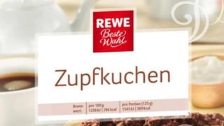 Produktbild Zurückgerufener Zupfkuchen von Rewe